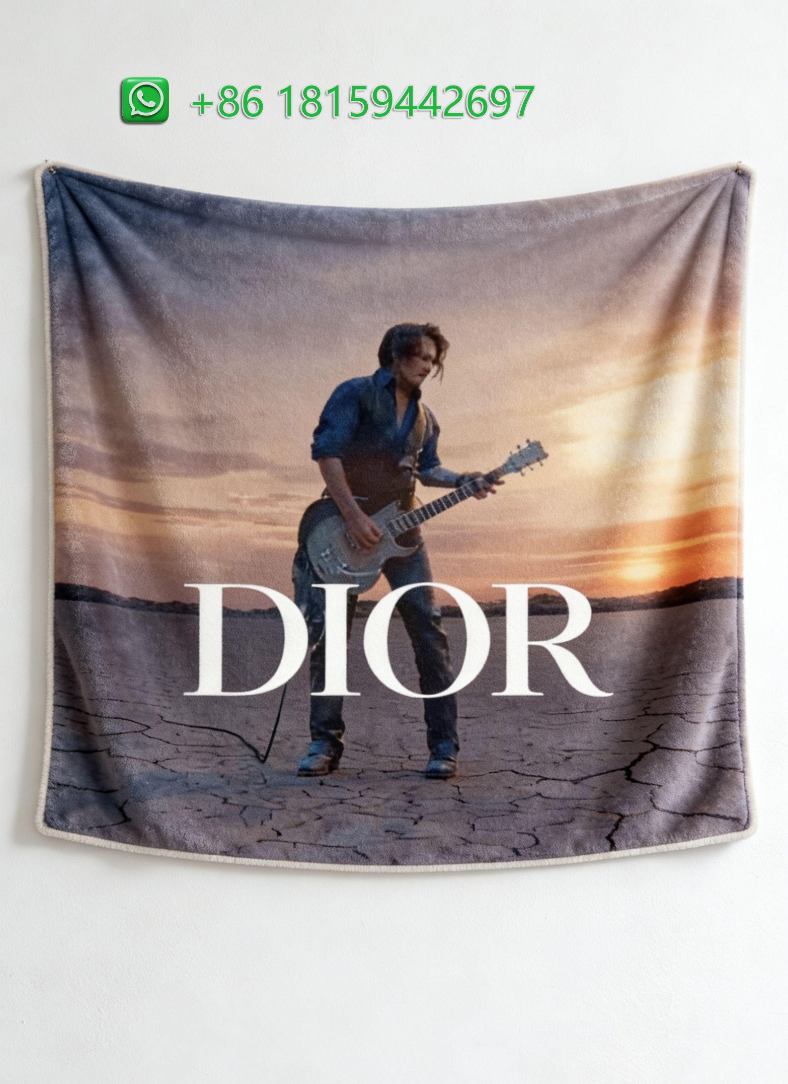 Dior Throw Blankets